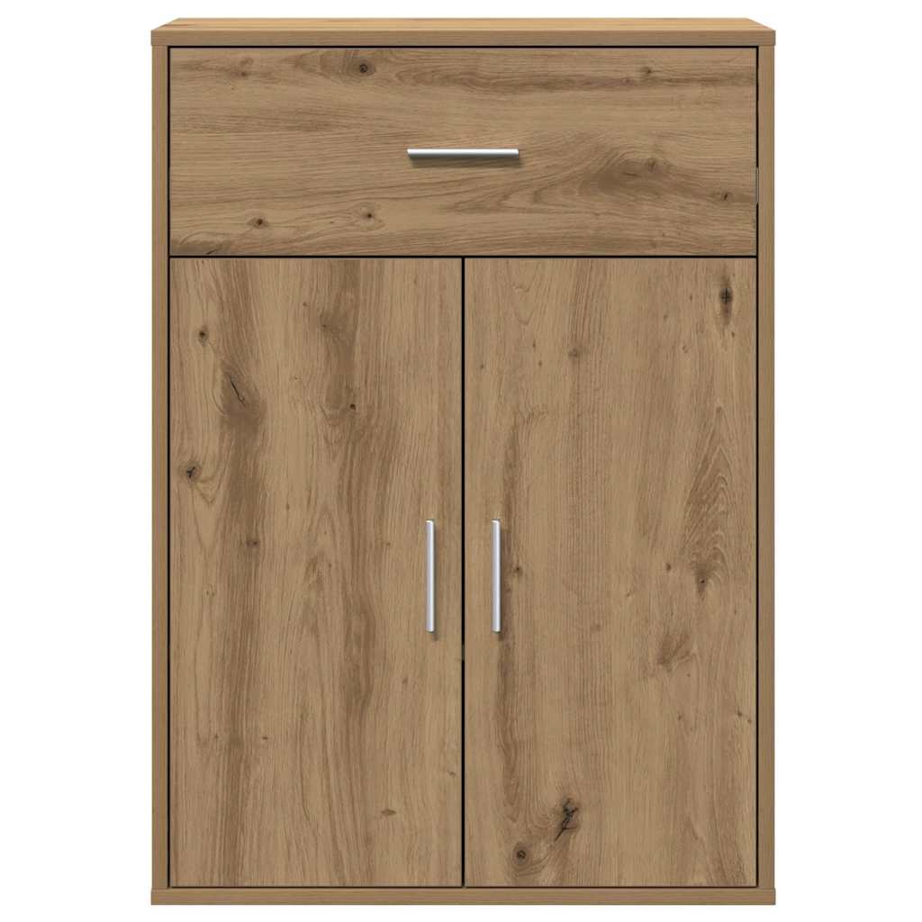 Sideboard Artisan Egetræ 60 x 30 x 84 cm Konstrueret træ