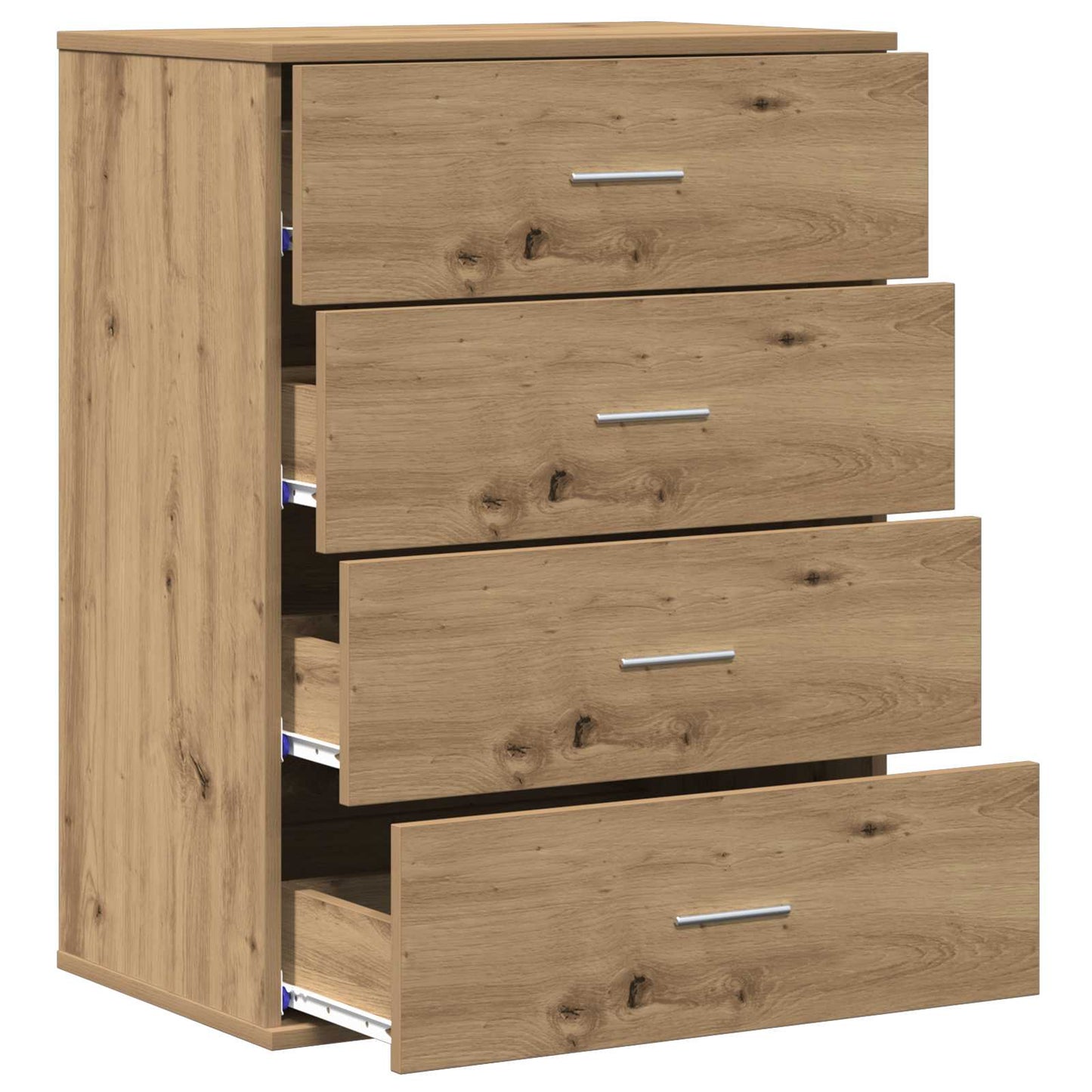 Sideboard Artisan Egetræ 60 x 39 x 80 cm Konstrueret træ