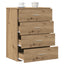 Sideboard Artisan Egetræ 60 x 39 x 80 cm Konstrueret træ