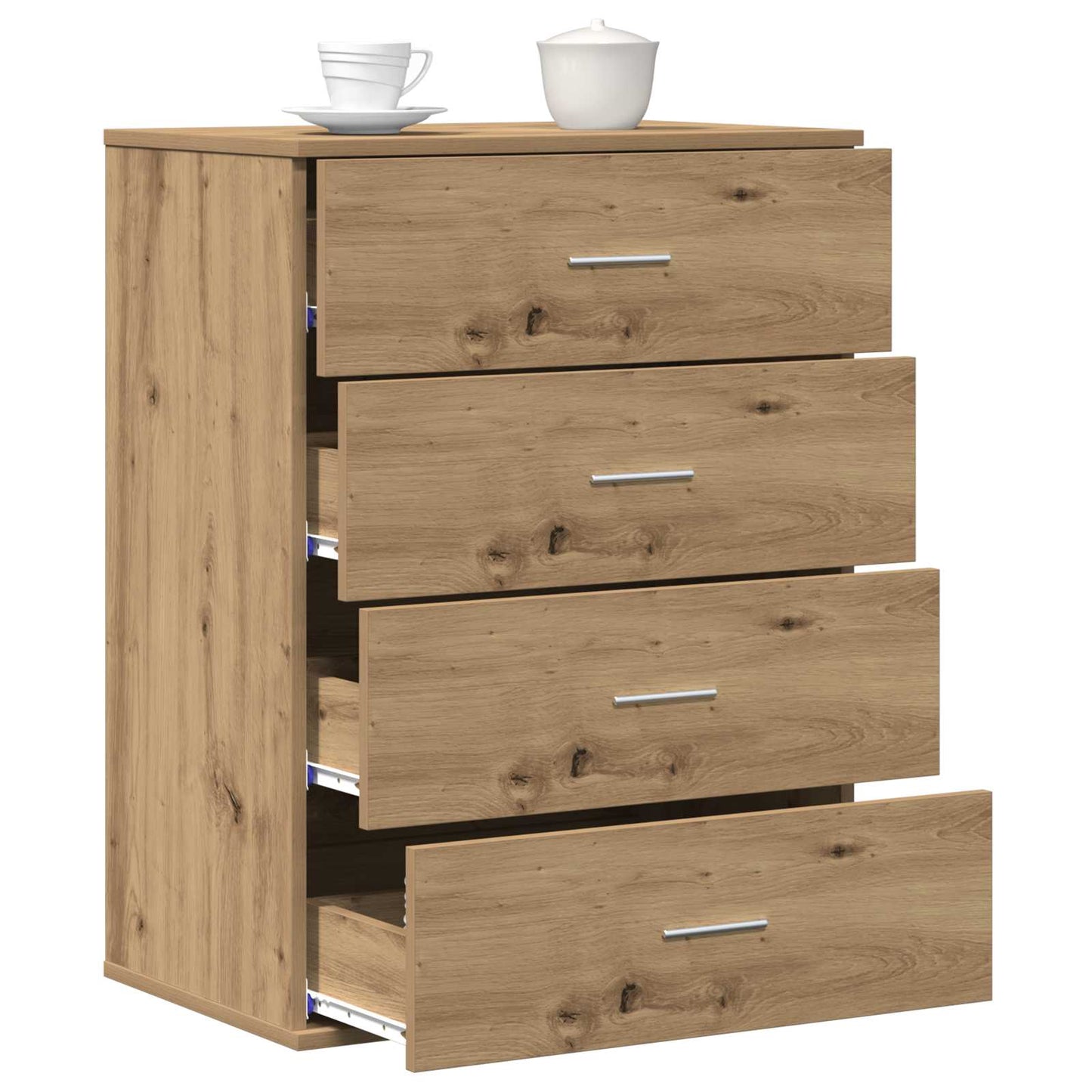 Sideboard Artisan Egetræ 60 x 39 x 80 cm Konstrueret træ