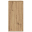 Sideboard Artisan Egetræ 60 x 39 x 80 cm Konstrueret træ