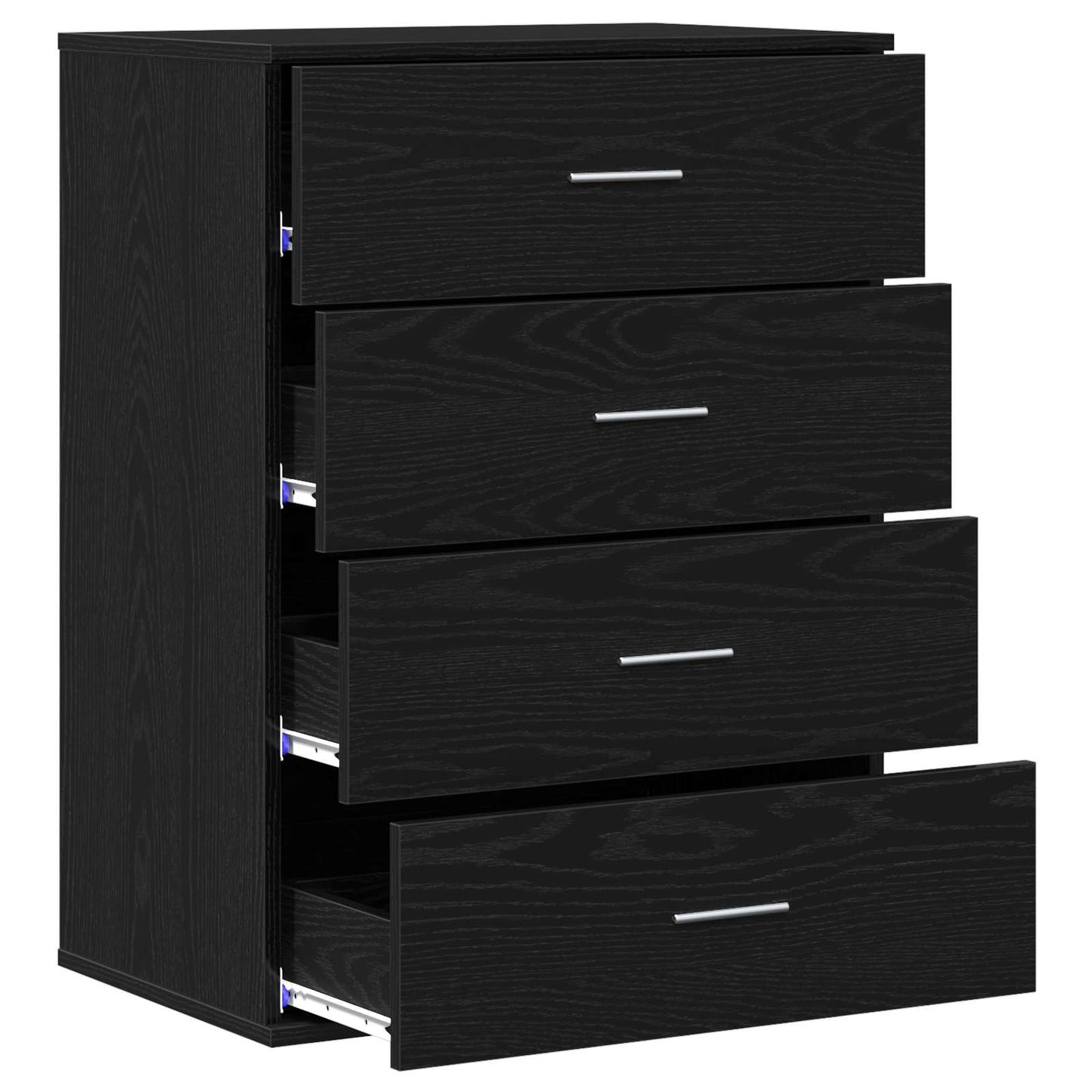 Sideboard Sort eg 60 x 39 x 80 cm Konstrueret træ