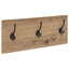 Entremøbelsæt Artisan eg 90 x 31 x 46,5 cm Konstrueret træ