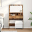 Klædeskab Gammelt træ 80 x 41 x 134,5 cm Konstrueret træ