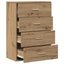 Sideboard Artisan Egetræ 60 x 31 x 84 cm Konstrueret træ