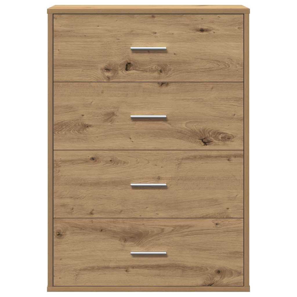 Sideboard Artisan Egetræ 60 x 31 x 84 cm Konstrueret træ