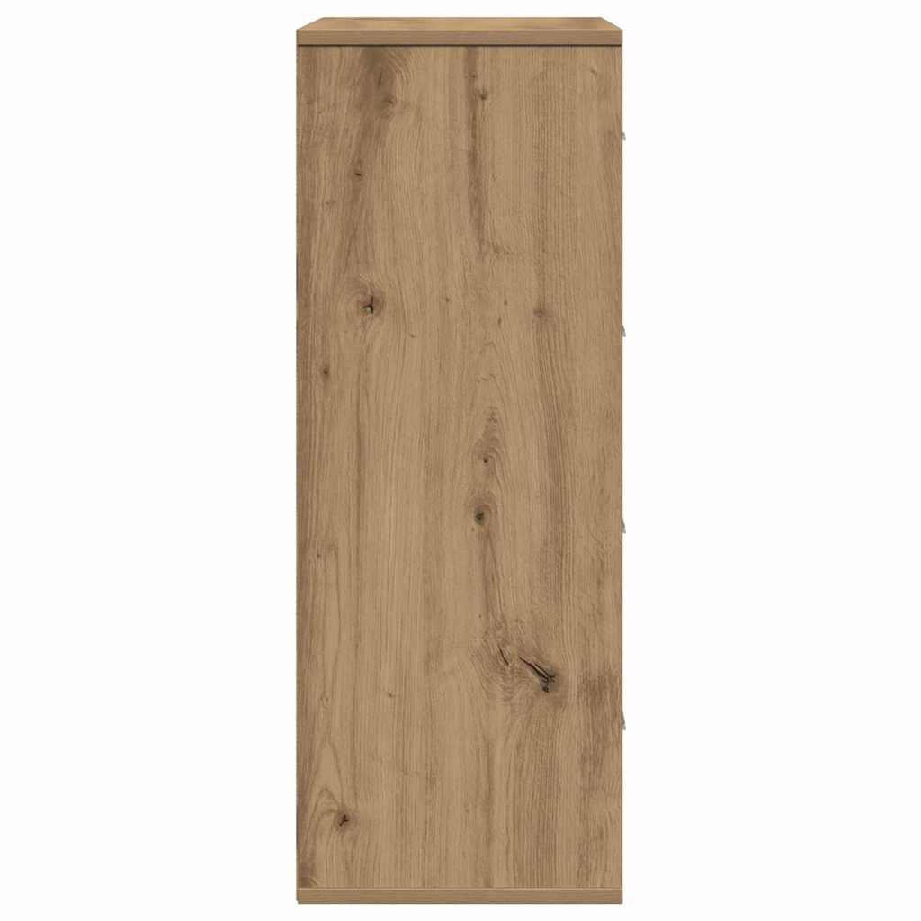 Sideboard Artisan Egetræ 60 x 31 x 84 cm Konstrueret træ