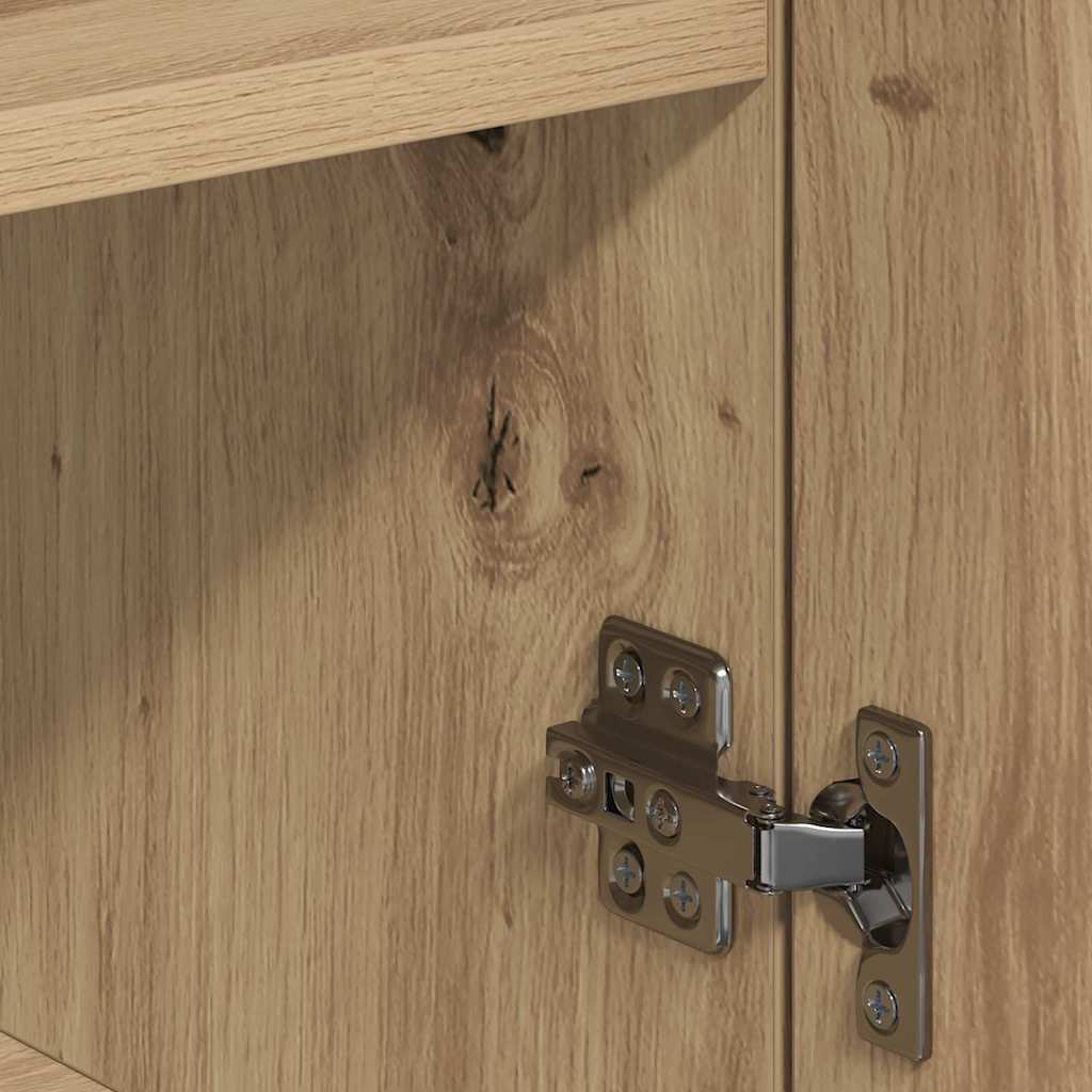 Sideboard Artisan Egetræ 78 x 38 x 80 cm Konstrueret træ