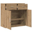 Sideboard Artisan Egetræ 78 x 38 x 80 cm Konstrueret træ