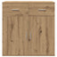 Sideboard Artisan Egetræ 78 x 38 x 80 cm Konstrueret træ
