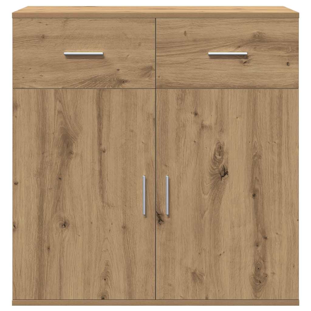 Sideboard Artisan Egetræ 78 x 38 x 80 cm Konstrueret træ