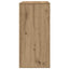 Sideboard Artisan Egetræ 78 x 38 x 80 cm Konstrueret træ