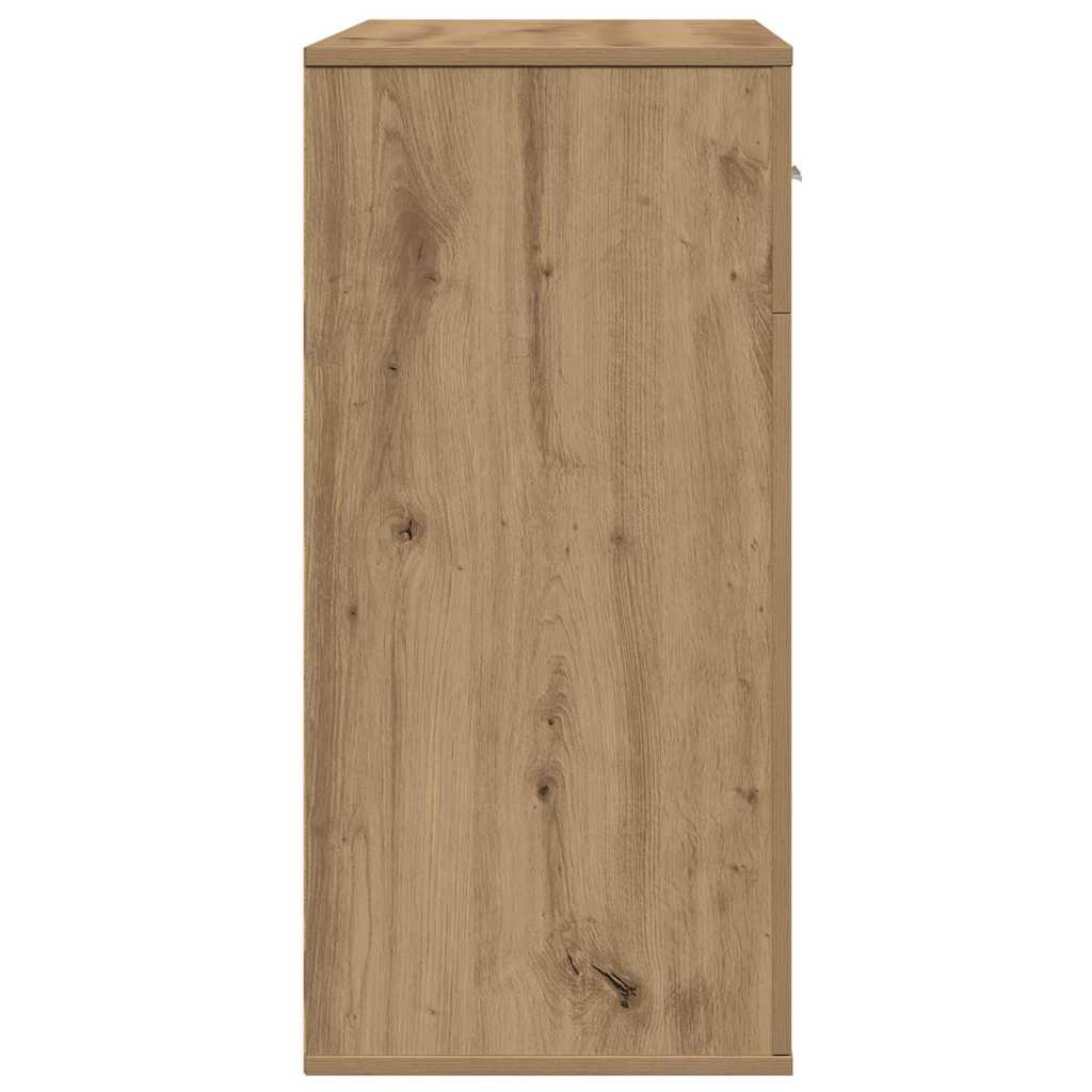 Sideboard Artisan Egetræ 78 x 38 x 80 cm Konstrueret træ