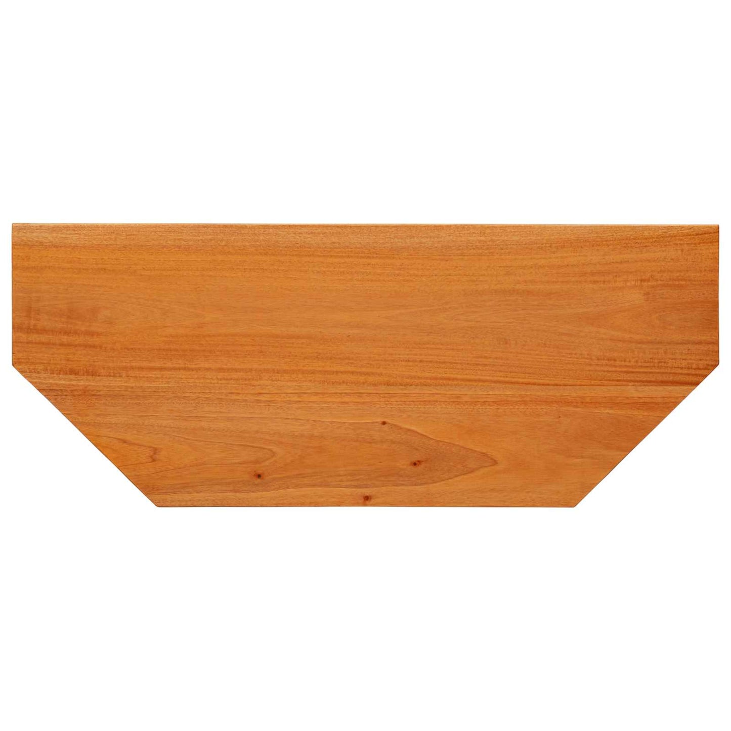 TV-skab med hylde Naturfarvet 100 x 40,5 x 46 cm Massiv Mahogni