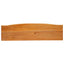 Konsolbord Naturfarvet 115 x 32 x 76 cm Massiv Mahogni