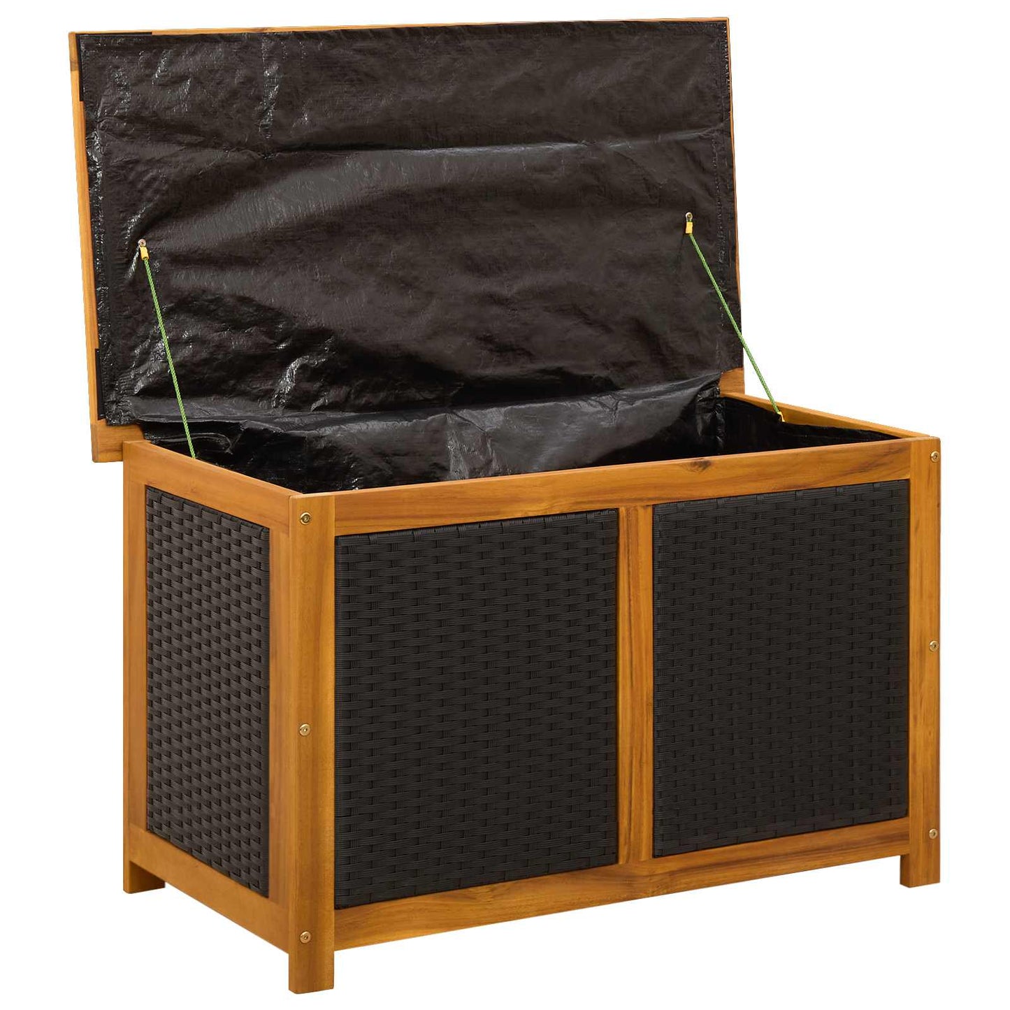 Have Opbevaringskasse 185 L Massivt Akacietræ 90 x 50 x 56 cm