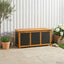 Have Opbevaringskasse 185 L Massivt Akacietræ 113 x 50 x 56 cm