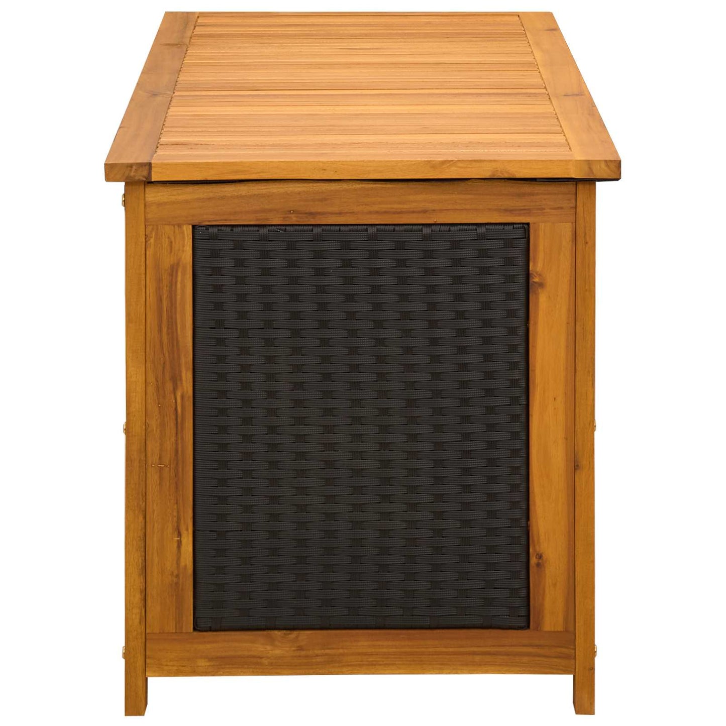 Have Opbevaringskasse 185 L Massivt Akacietræ 113 x 50 x 56 cm