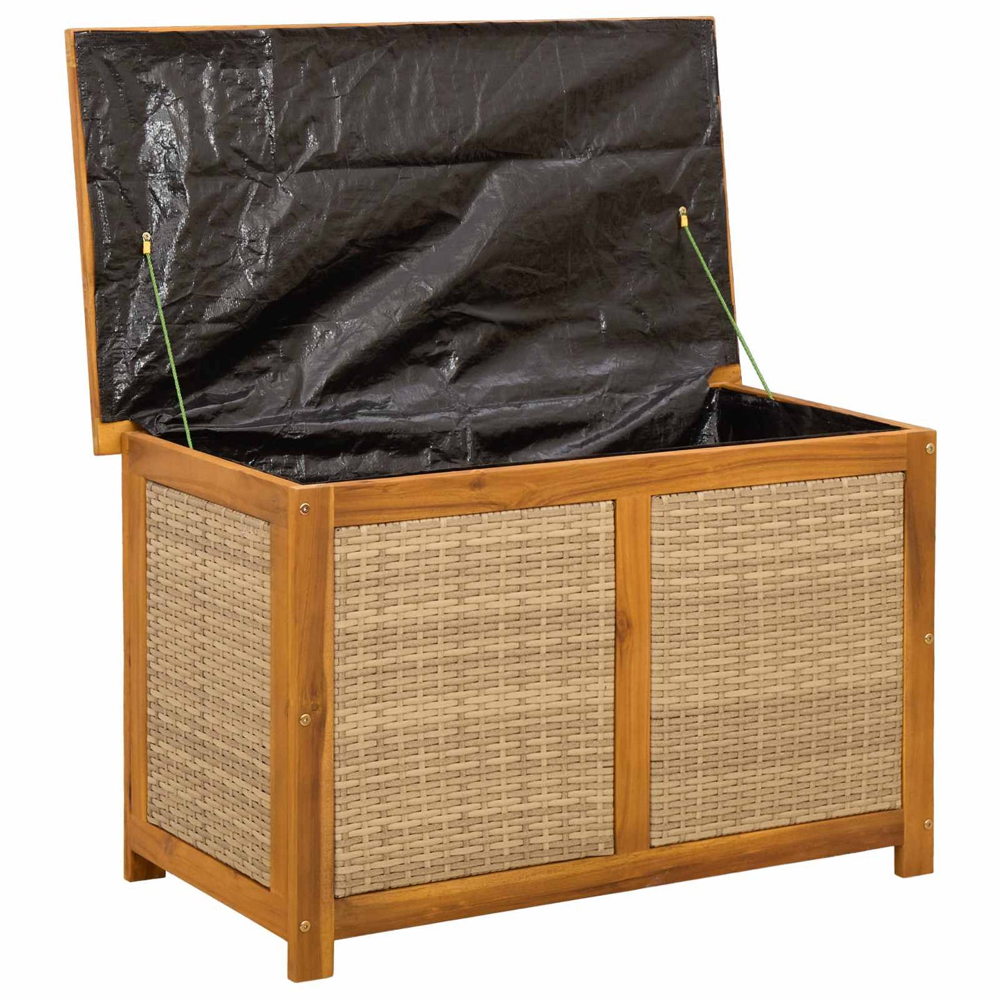 Have Opbevaringskasse 185 L Massivt Akacietræ 90 x 50 x 56 cm