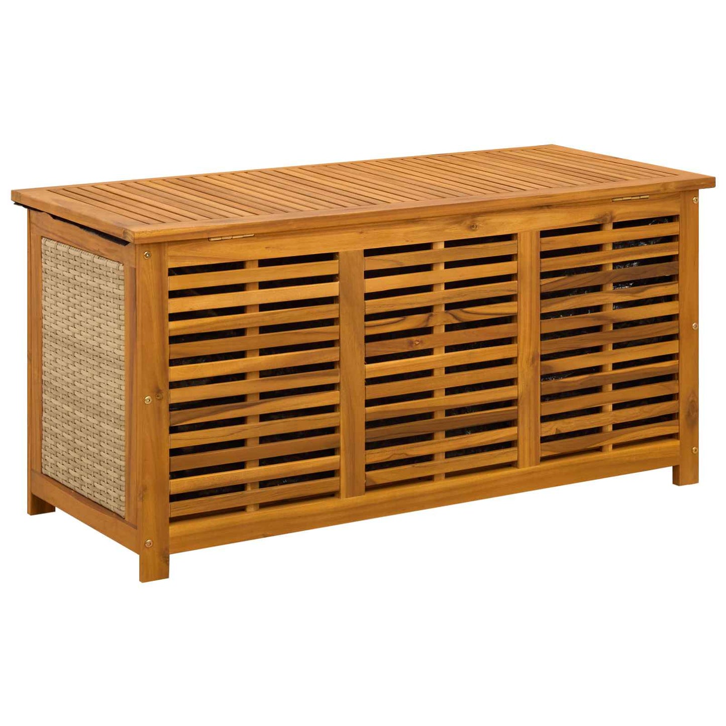 Have Opbevaringskasse 185 L Massivt Akacietræ 113 x 50 x 56 cm