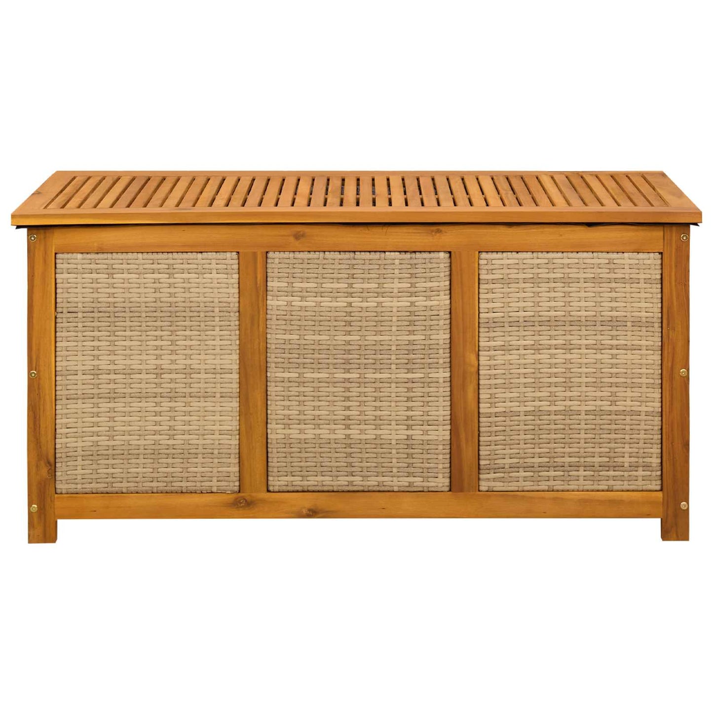 Have Opbevaringskasse 185 L Massivt Akacietræ 113 x 50 x 56 cm