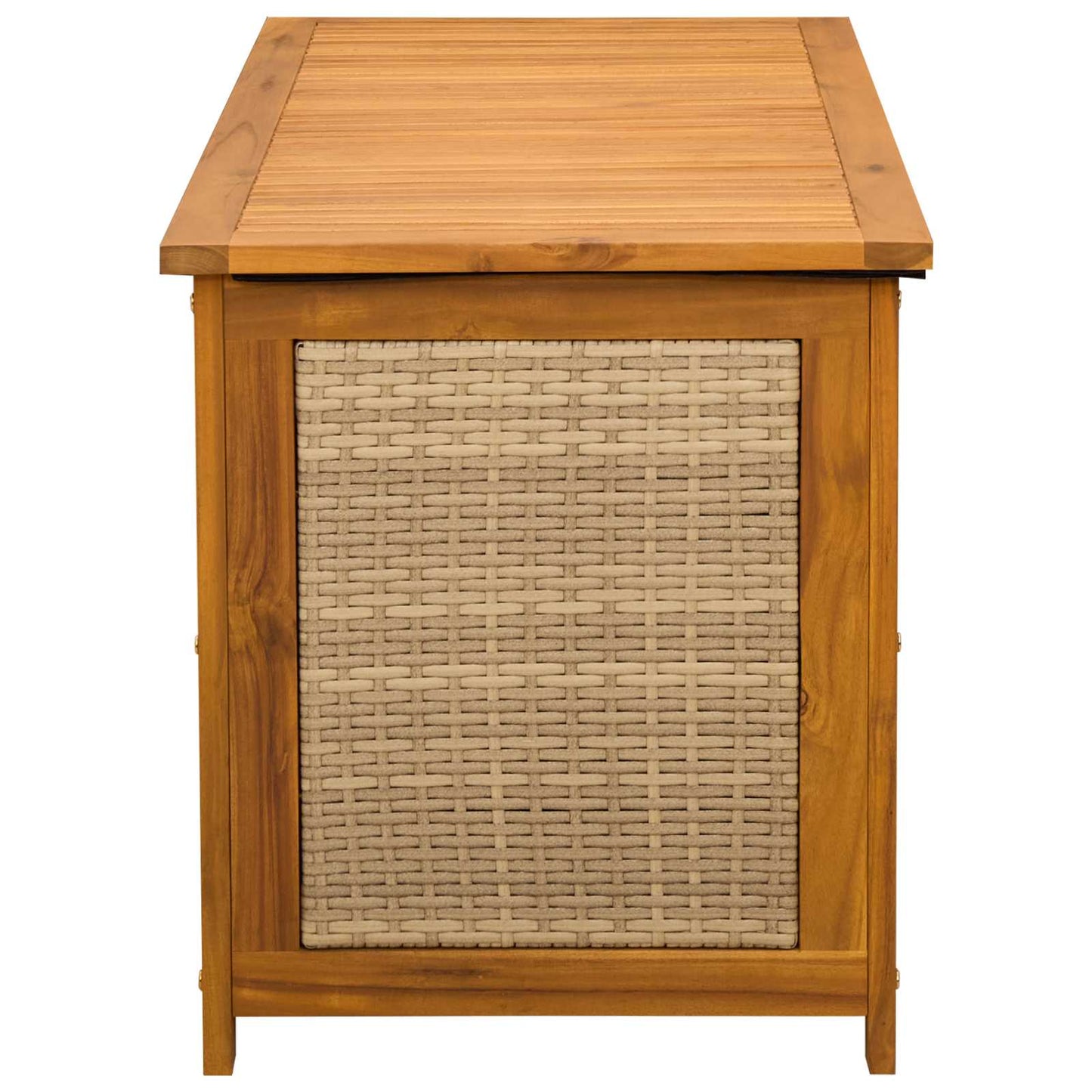 Have Opbevaringskasse 185 L Massivt Akacietræ 113 x 50 x 56 cm