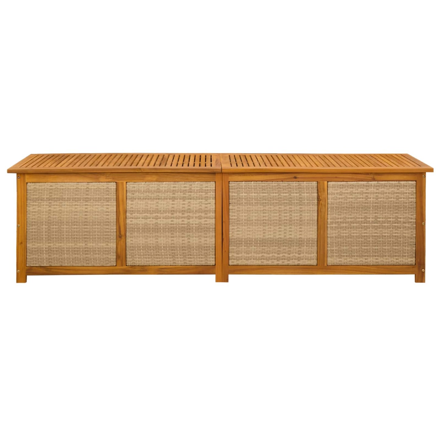 Have Opbevaringskasse 185 L Massivt Akacietræ 200 x 50 x 56 cm