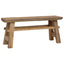bænk Naturfarvet 100 x 29 x 43,5 cm Massiv Teaktræ
