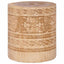 Balinesisk parasol med base Creme 185 x 185 x 260 cm