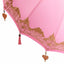 Balinesisk parasol med base Lyserød 185 x 185 x 260 cm