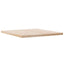 Gulv seng ramme Naturfarvet 213,5 x 204 x 9 cm Massiv fyrretræ