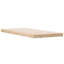 Gulv seng ramme Naturfarvet 90 x 220 cm Massiv fyrretræ