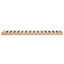 Gulv seng ramme Naturfarvet 100 x 220 cm Massiv fyrretræ