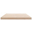 Gulv seng ramme Naturfarvet 160 x 220 cm Massiv fyrretræ
