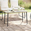 Havemøbel Bord Naturfarvet 80 x 40 x 45 cm polyrattan