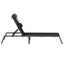 Solseng 1-person Sort og Anthracit 197 x 54 x 86 cm Stål