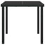 Havemøbel Bord Sort 80 x 80 x 73 cm Metal