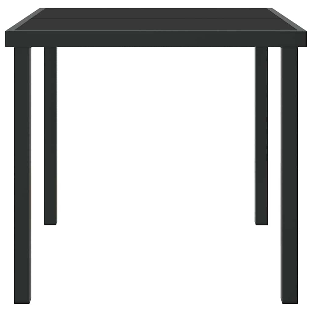 Havemøbel Bord Sort 80 x 80 x 73 cm Metal