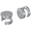 Kam Lås Skruer 2 pcs Sølv 12 x 10 mm Metal