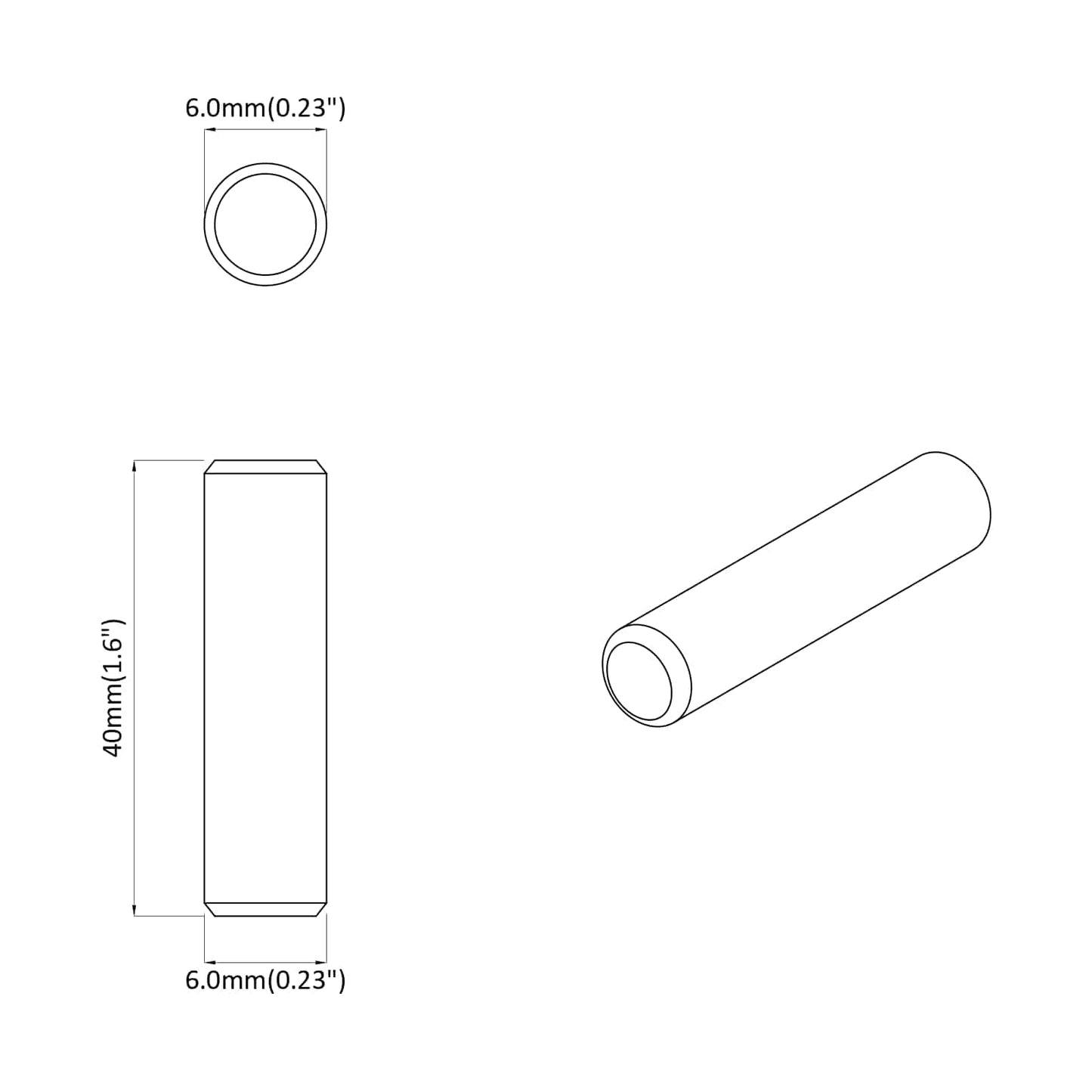 Trædowels 24000 pcs Brun Massivt træ