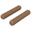 Trædowels 2 pcs Brun Ø 8 x 35 mm Massivt træ