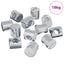 Tønde møtrikker 4500 pcs Sølv M6 x 12 mm Metal