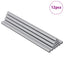 Gevindstænger 12 pcs Sølv M6 x 120 mm Metal