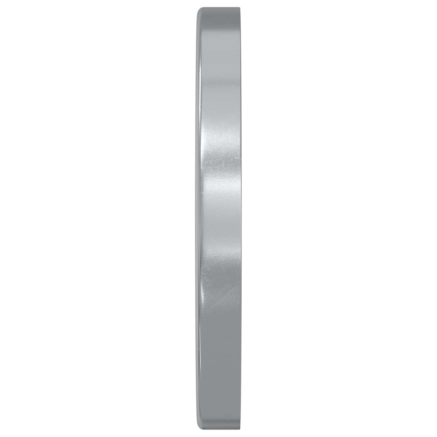 Skiver 2 pcs Sølv 10 x 10 x 1,2 mm Stål
