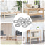 Skiver 33962 pcs Sølv Jern