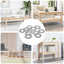 Skiver 11842 pcs Sølv Jern