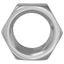 Sekskantmøtrik 2 pcs Sølv M6 Metal