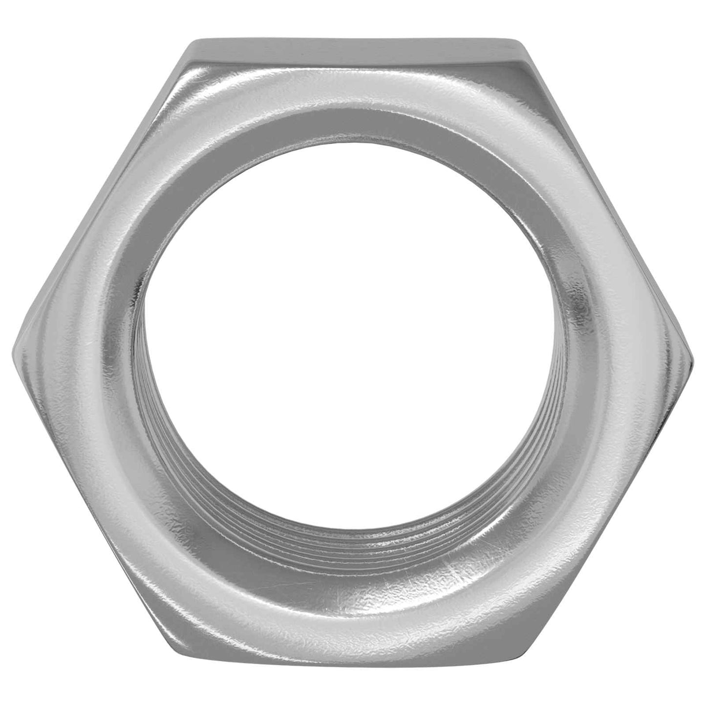 Sekskantmøtrik 12 pcs Sølv M6 Metal