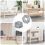 Sekskantmøtrik 2 pcs Sølv m8 Metal