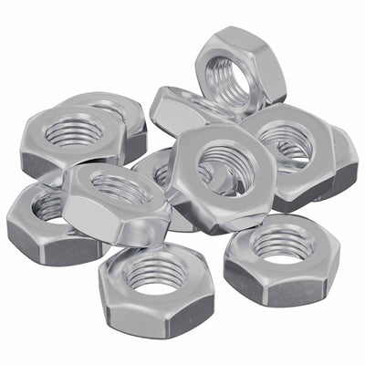 Sekskantmøtrik 3600 pcs Sølv Metal